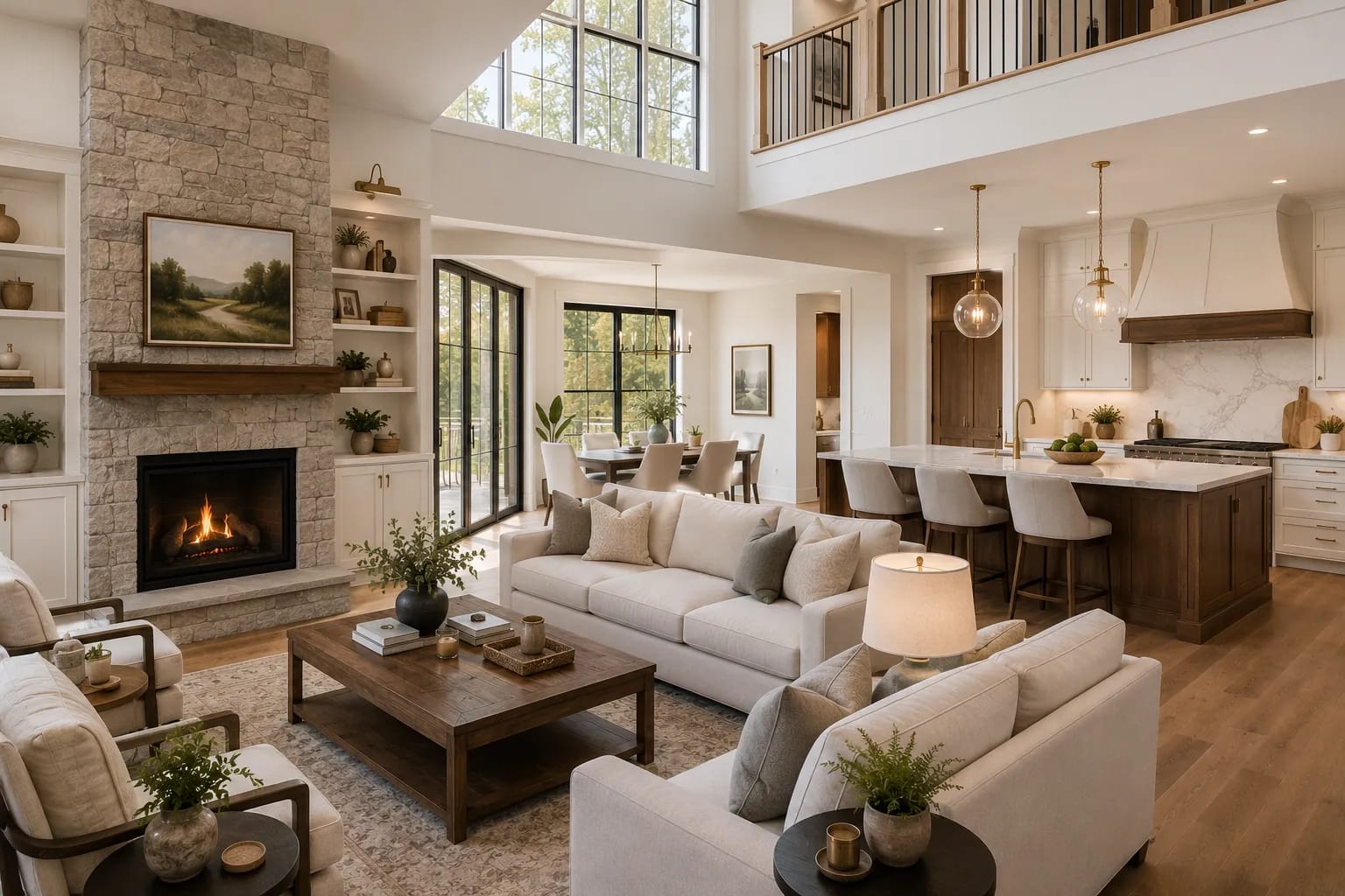 Finished interior remodel by Alex Renovation in Rochester, NY
