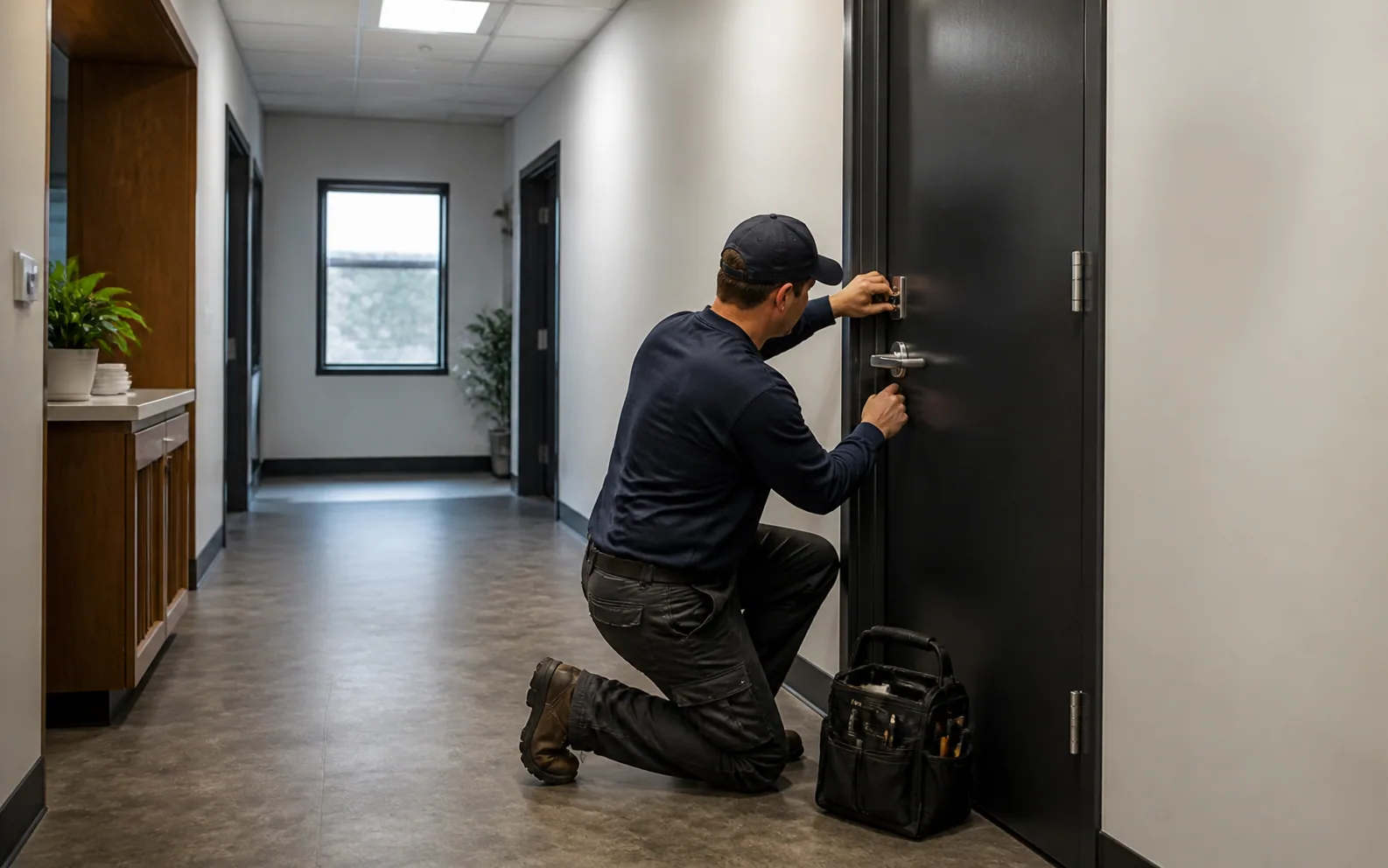 Commercial property maintenance and repair work